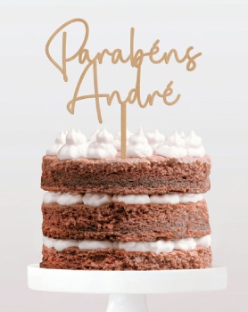 Topos Bolo Personalizáveis